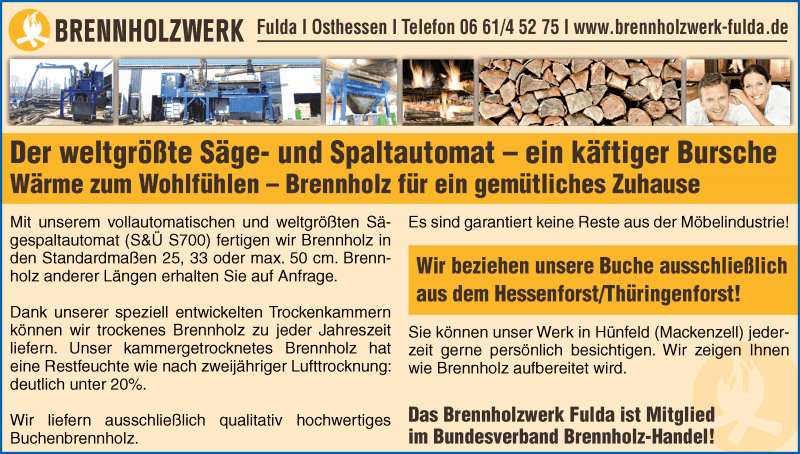 Der weltgrößte Säge- und Spaltautomat - ein kräftiger Bursche